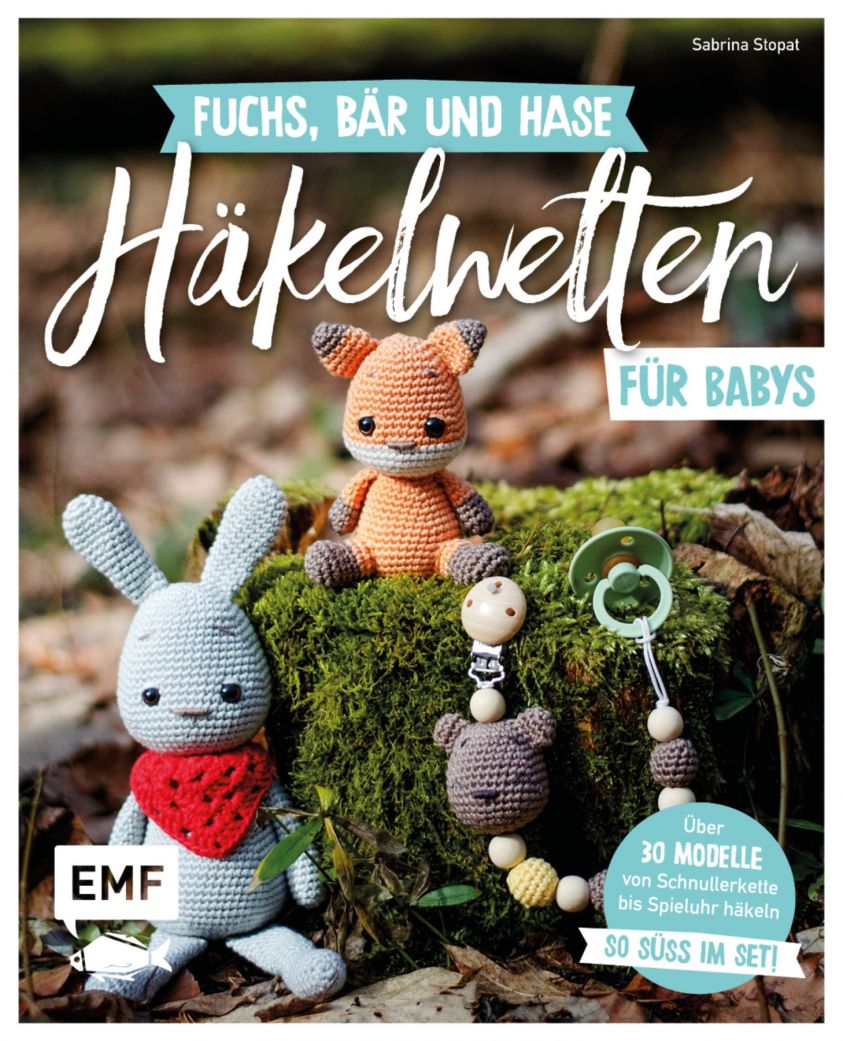 Fuchs, Bär und Hase - süße Häkelwelten für Babys Foto №1