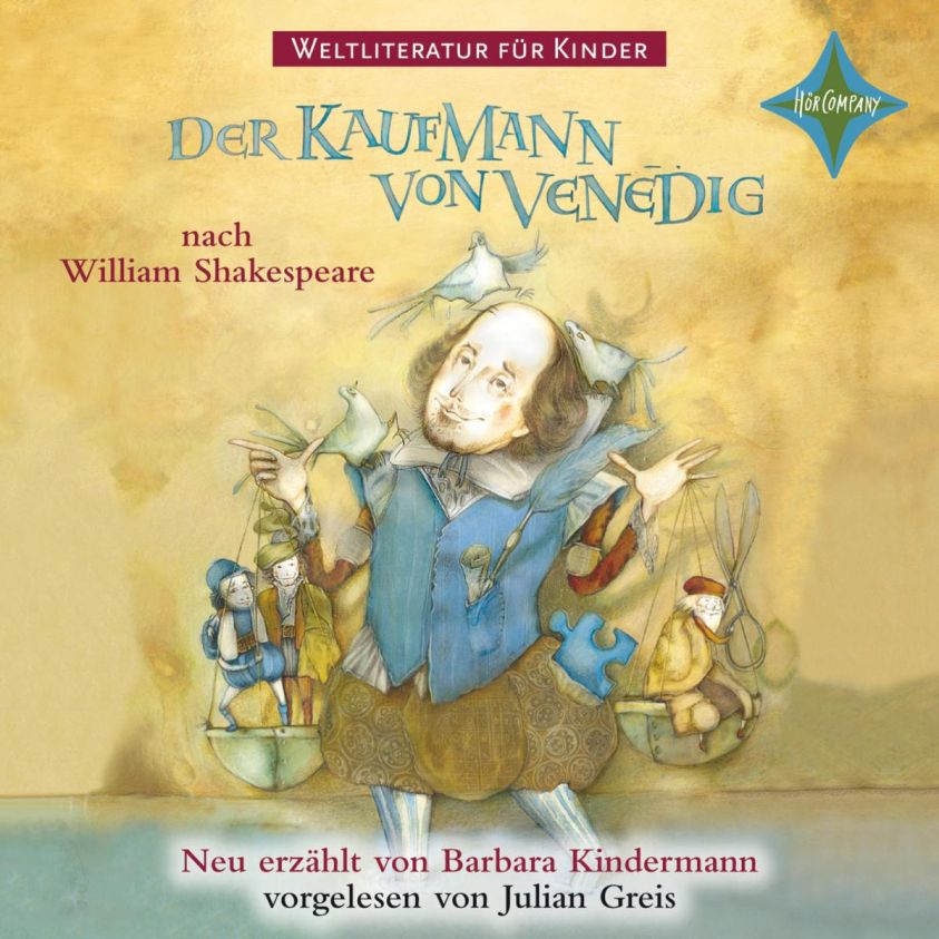 Weltliteratur für Kinder - Der Kaufmann von Venedig von William Shakespeare (Neu erzählt von Barbara Kindermann) Foto №1