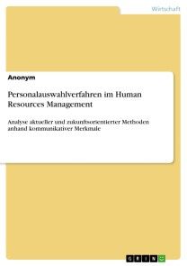 Personalauswahlverfahren im Human Resources Management Foto №1
