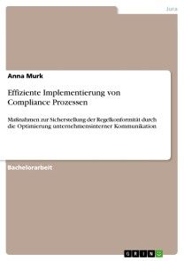 Effiziente Implementierung von Compliance Prozessen Foto №1