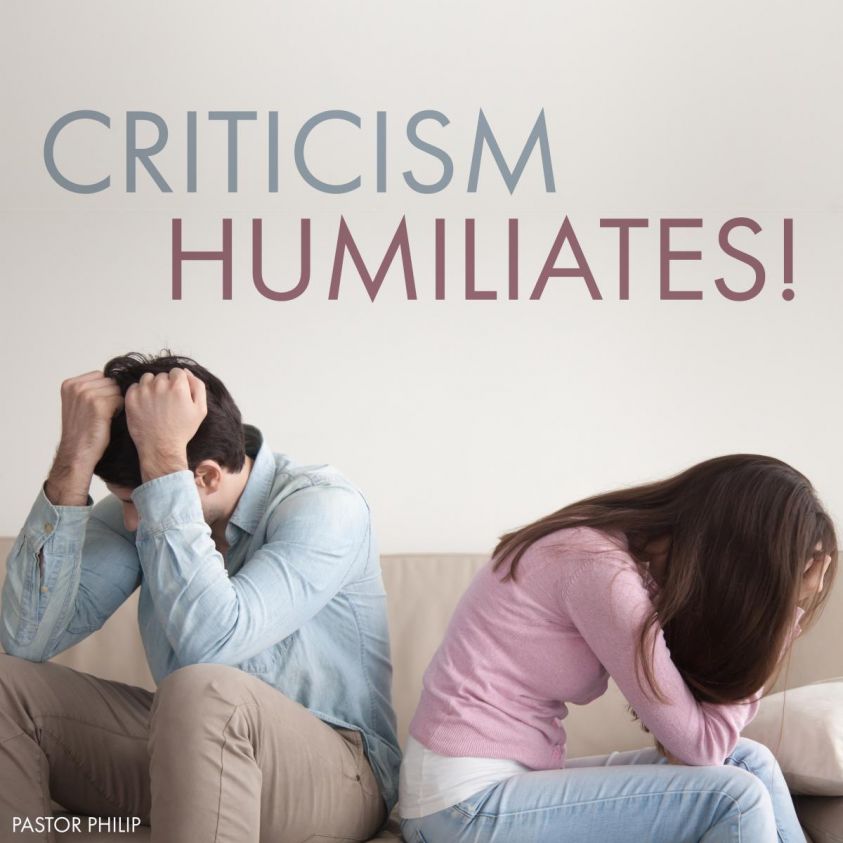 Criticism Humiliates! photo 2
