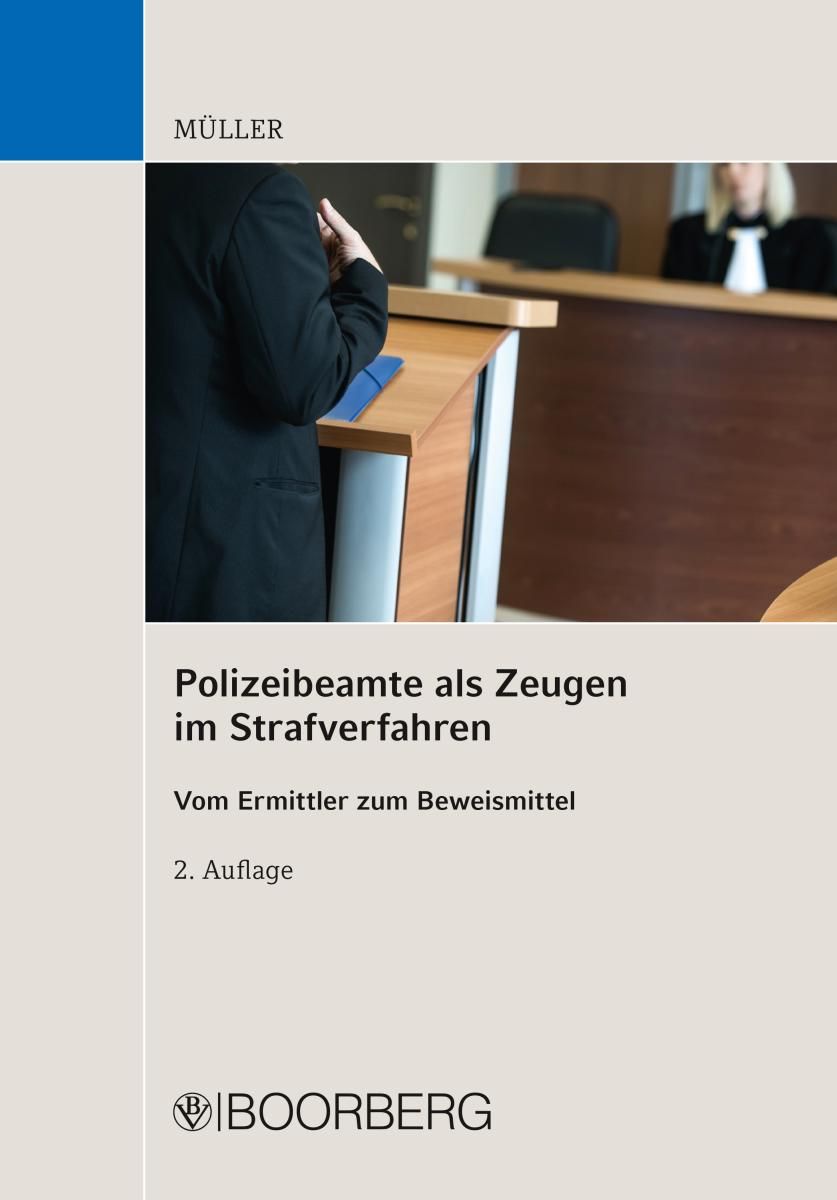 Polizeibeamte als Zeugen im Strafverfahren Foto №1