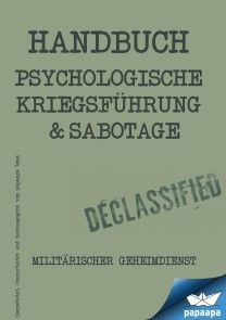 Handbuch - Psychologische Kriegsführung und Sabbotage Foto №1