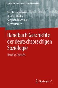 Handbuch Geschichte der deutschsprachigen Soziologie photo №1