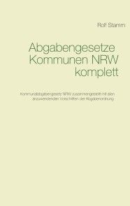 Abgabengesetze Kommunen NRW komplett Foto №1