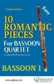 10 Romantic Pieces - Bassoon Quartet (BN.1) photo №1