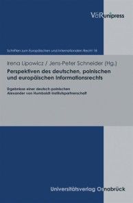 Perspektiven des deutschen, polnischen und europäischen Informationsrechts Foto №1