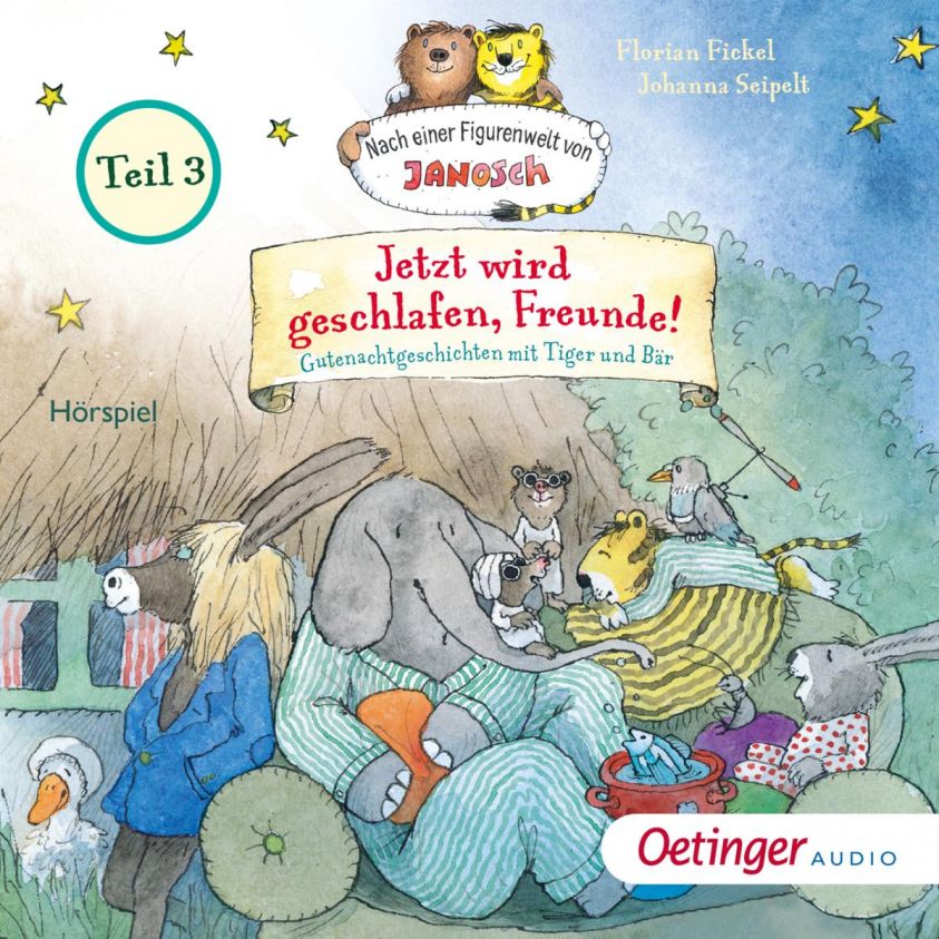 Jetzt wird geschlafen, Freunde! Gutenachtgeschichten mit Tiger und Bär Teil 3 Foto №1