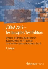 VOB/A 2019 - Textausgabe/Text Edition photo №1