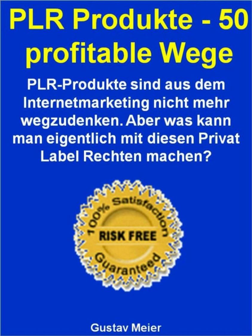 PLR Produkte - 50 profitable Wege Foto №1