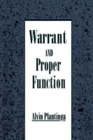 Warrant and Proper Function Foto №1