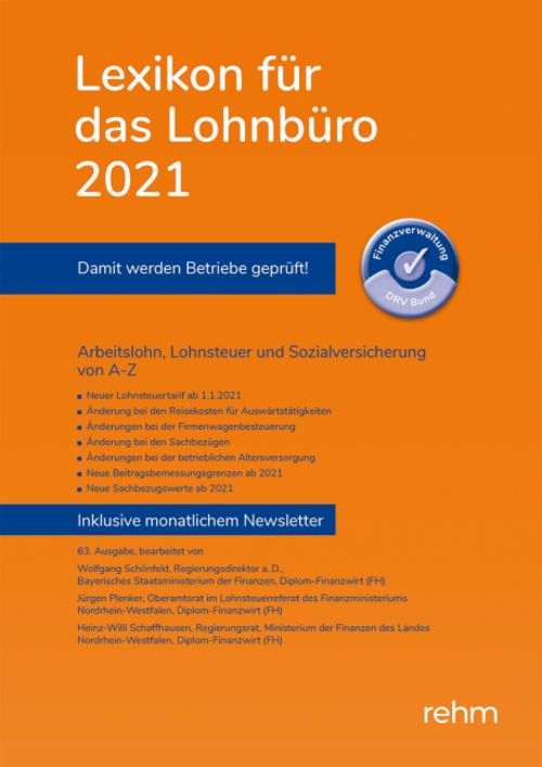 Lexikon für das Lohnbüro 2021 (E-Book PDF) Foto №1
