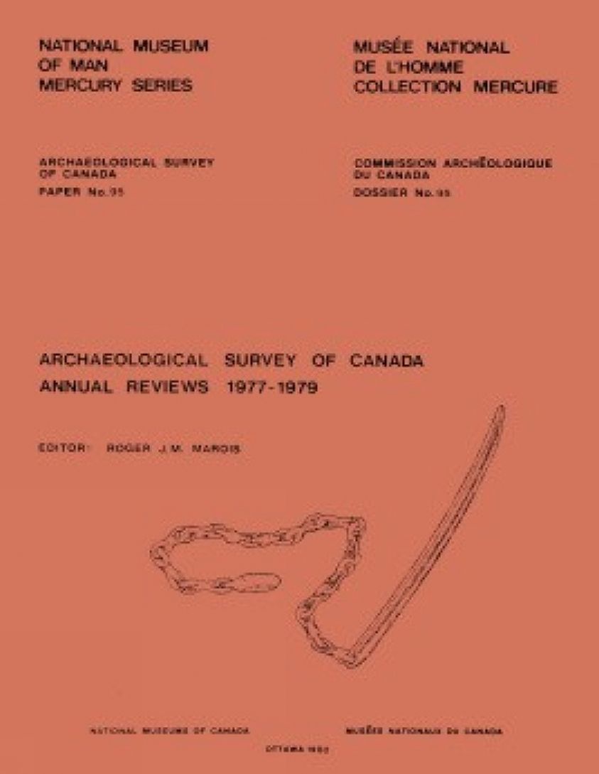 Archaeological Survey of Canada Annual Reviews, 1977-1979 photo №1
