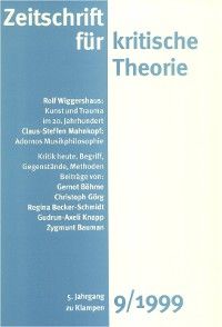 Zeitschrift für kritische Theorie / Zeitschrift für kritische Theorie, Heft 9 Foto №1