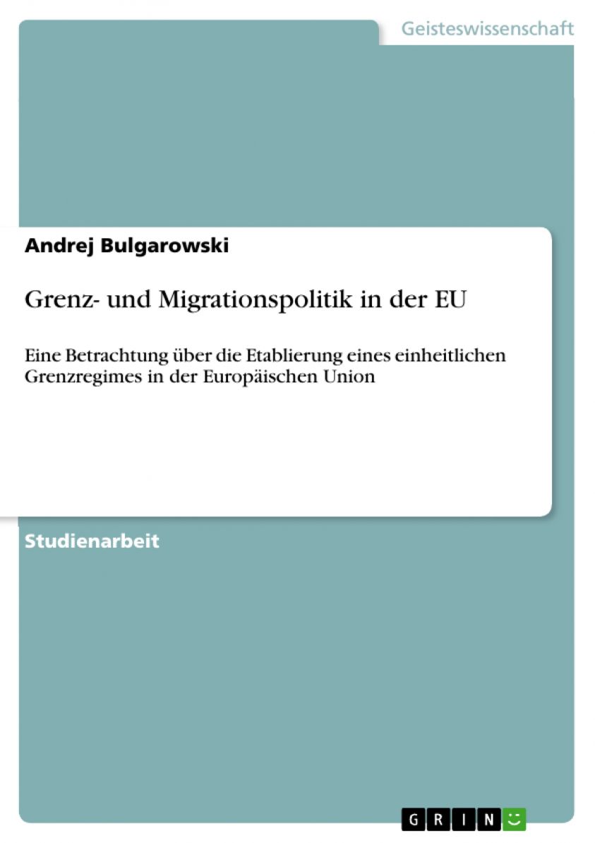 Grenz- und Migrationspolitik in der EU Foto 2