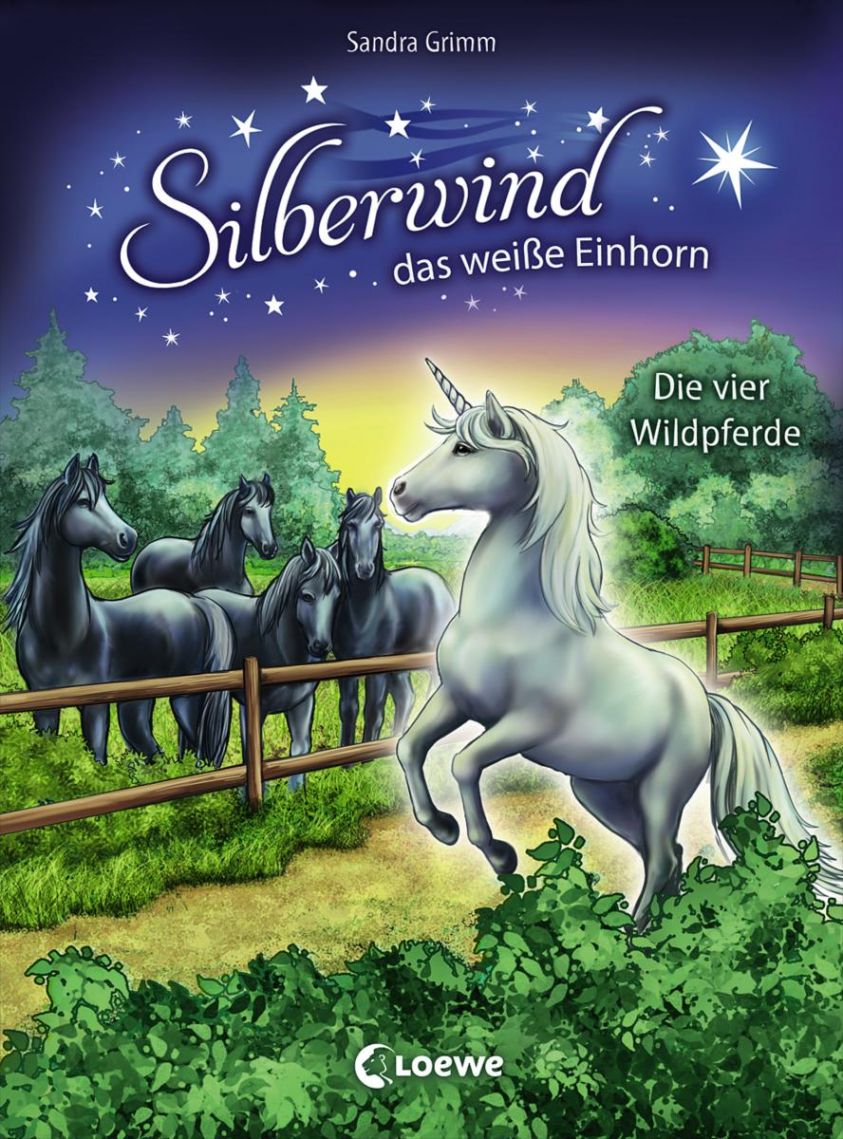 Silberwind, das weiße Einhorn (Band 3) - Die vier Wildpferde Foto 1