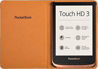6'' Cover ClassicBook Brown for PocketBook Touch HD 3, Touch Lux 4 and Basic Lux 2 photo 2