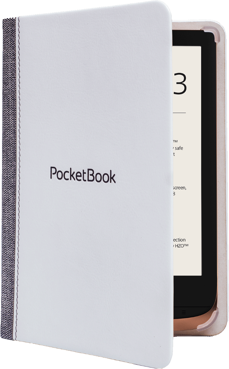 6'' Cover ClassicBook White for PocketBook Color, Touch HD 3, Touch Lux 4/5 and Basic Lux 2/3 photo 3