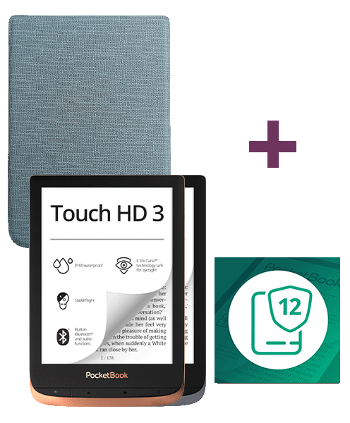 PocketBook Touch HD 3 inkl. Cover + Displayschutzgarantie photo №1