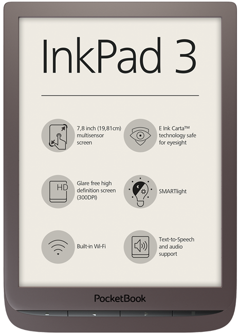 PocketBook InkPad 3 Dark Brown Foto 1