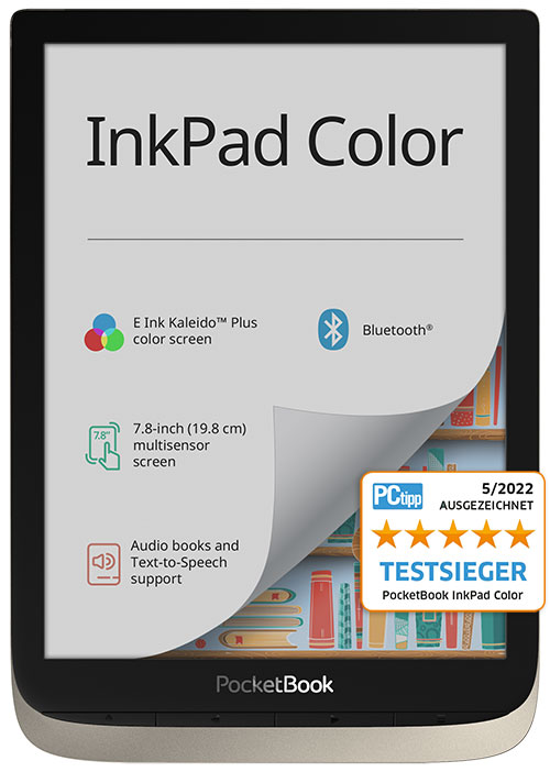 E-Book Reader PocketBook InkPad Color Moon Silver 