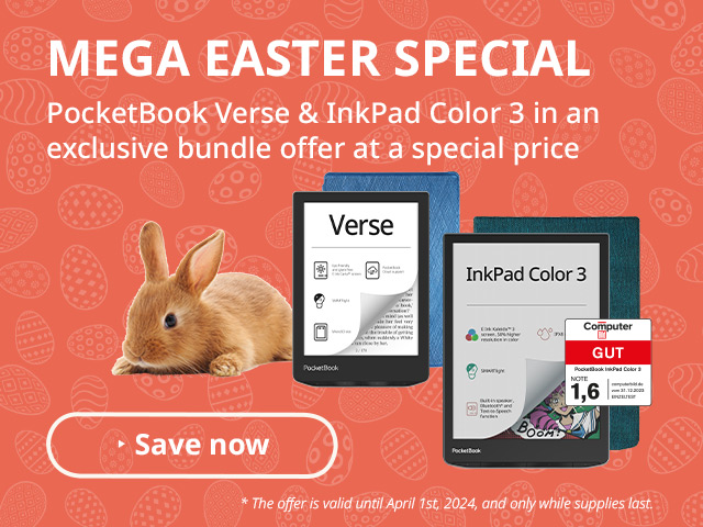 Celebrate Easter with PocketBook: Exclusive Bundle Offer