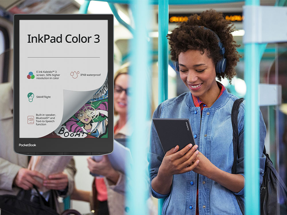 PocketBook InkPad Color 3 – für Auflösung höhere farbige Blog - Inhalte