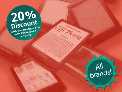 Hand Over Your Old E-Reader and Receive a 20% Discount on a New PocketBook E-Reader in Our Online Shop