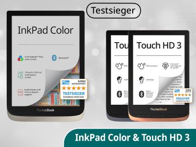 PocketBook InkPad Color als bester E-Reader ausgezeichnet 