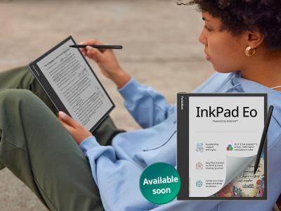 PocketBook InkPad Eo: powerful 10.3-inch e-note with a color E Ink Kaleido 3 screen  