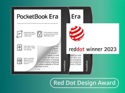 Der E-Reader mit dem besten Design: Red Dot Design Award für den PocketBook Era 