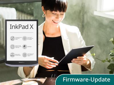 Refresh für den PocketBook InkPad X: Tastatur-Update und neue TTS-Stimmen