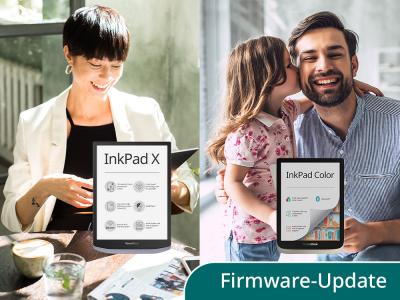 Firmware-Update 6.5 für den InkPad Color sowie den InkPad X