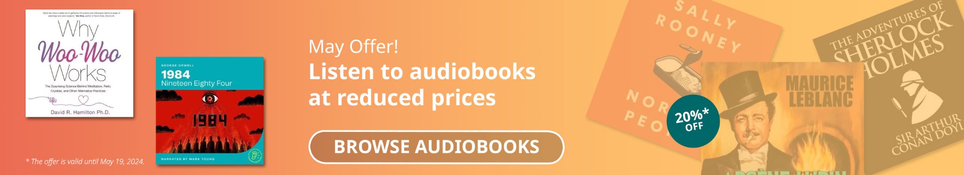 Spring Special: Enjoy Audiobooks with Pocketbook - 20% Off!