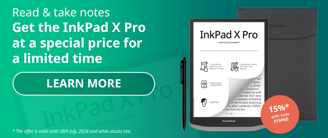 Read & Note: InkPad X Pro with a Limited-Time 15% Discount