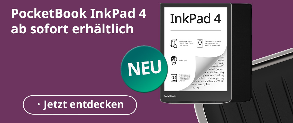 PocketBook InkPad 4 ist erhältlich