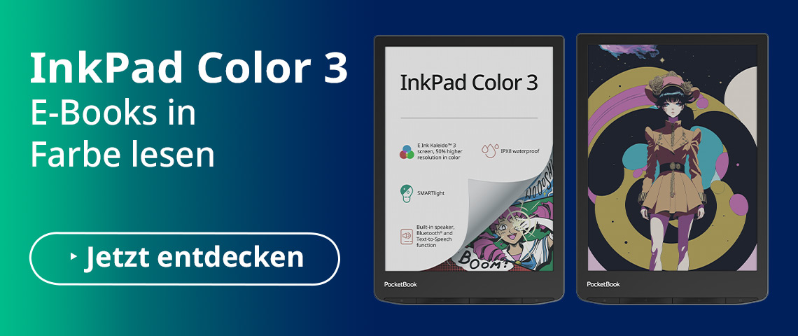 NEU: PocketBook InkPad Color 3 ist erhältlich