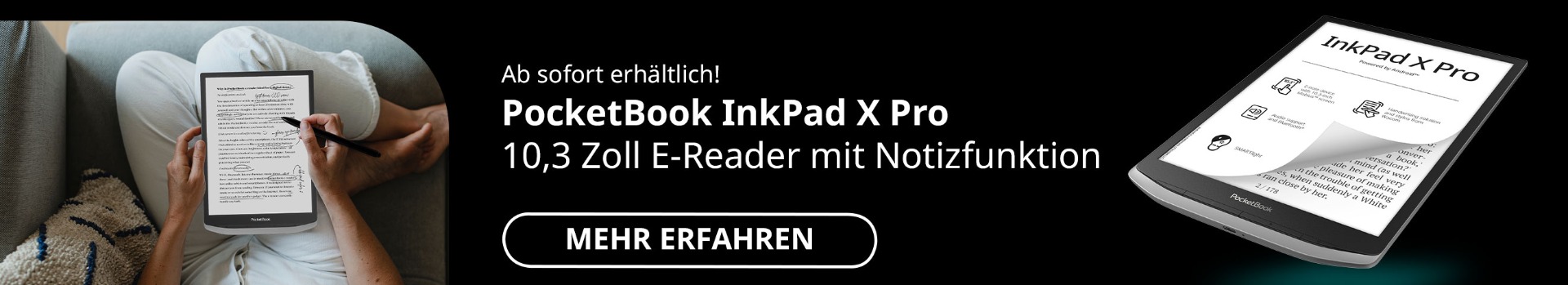 Pocketbook InkPad X Pro Kombi-Angebot
