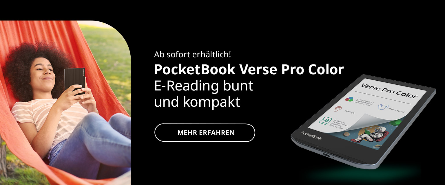 NEU: Verse Pro Color - 6“-E-Reader mit Farbdisplay